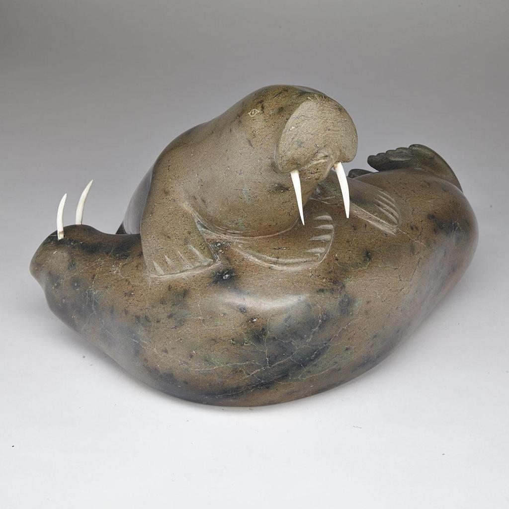 Pudloo Mingeriak (1953) - Two Walruses