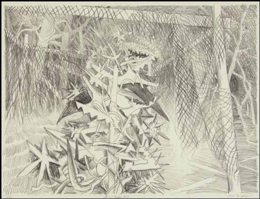 Jack Leaonard Shadbolt (1909-1998) - Secret Garden #7 (00141/TN104)