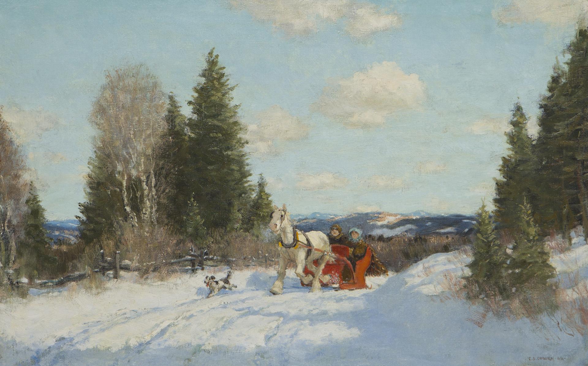 Frederick Simpson Coburn (1871-1960) - Sunday Outing