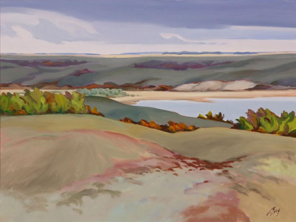 Arthur Evoy (1924-2003) - Along the River (03358/46)