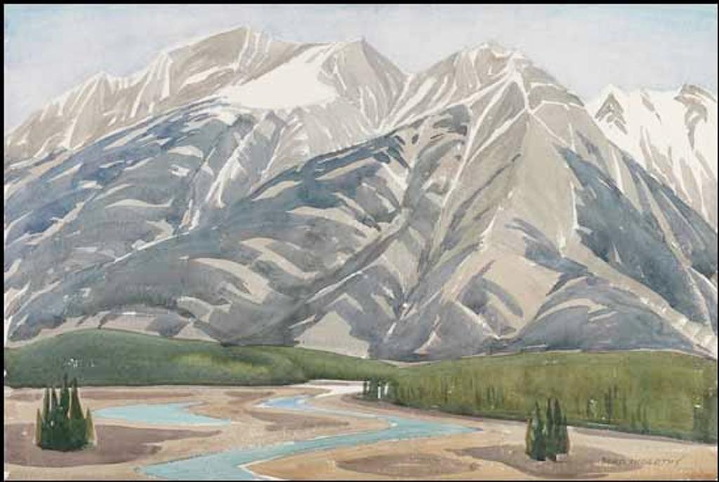 Doris Jean McCarthy (1910-2010) - East from the Jasper By-Pass