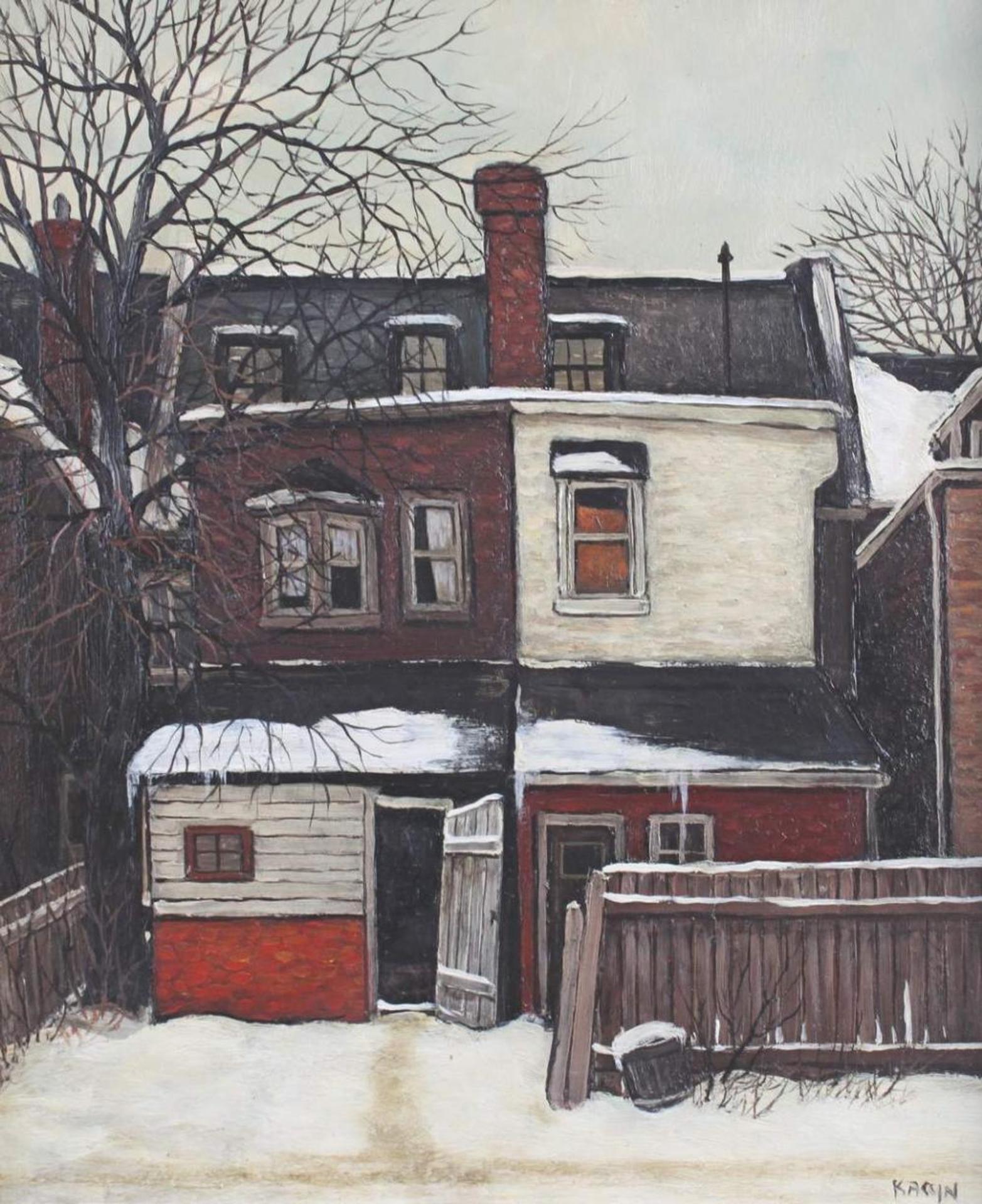 John Kasyn (1926-2008) - Behind Ross St.