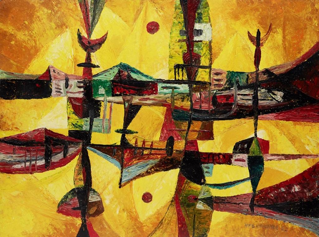 William John Bertram Newcombe (1907-1969) - Sun Theme