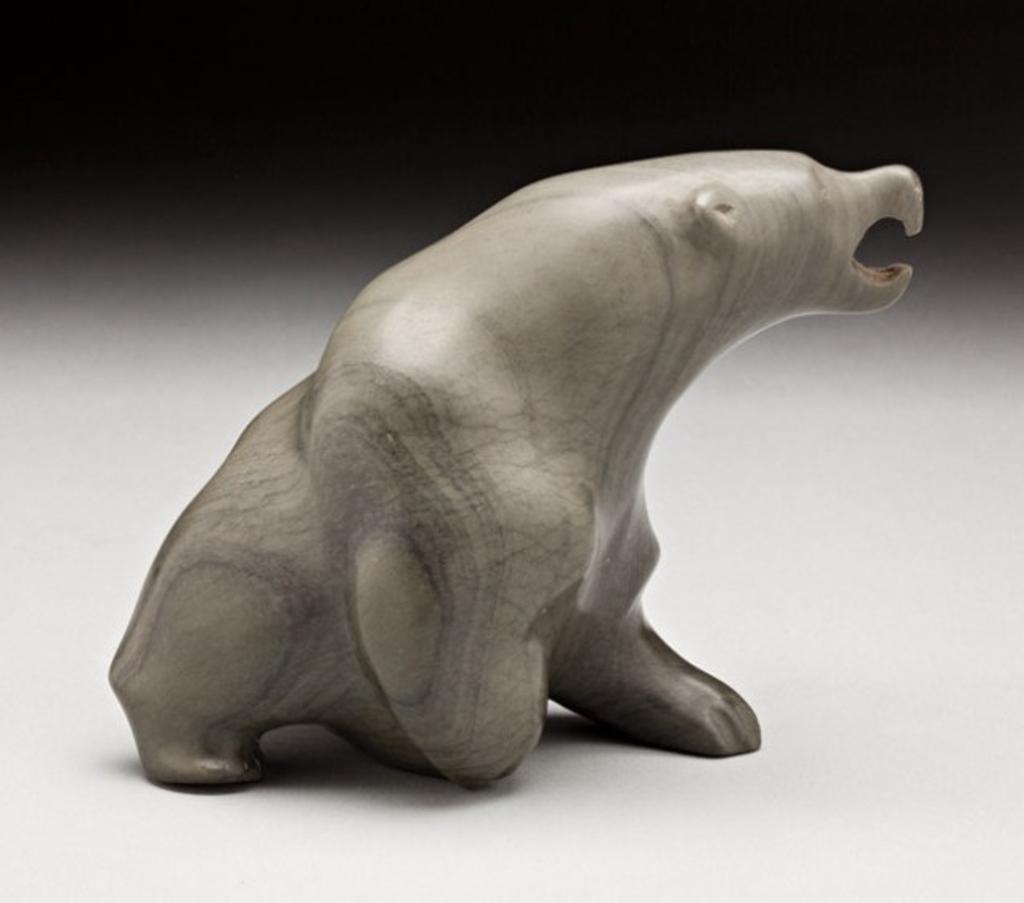 Simiuni Uppik (1928) - Sanikiluaq, Snarling bear, ca. mid-late 1960s