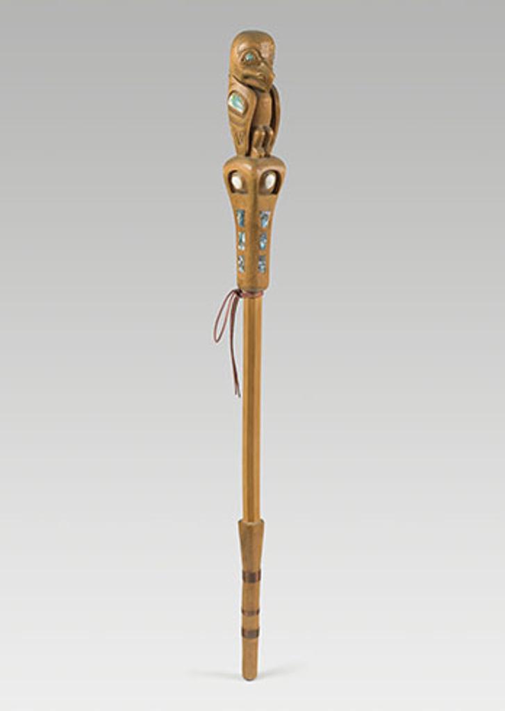 Charles Peter (Chuck) (Ya'Ya) Heit (1957) - Tsimshian Rhythm Cane