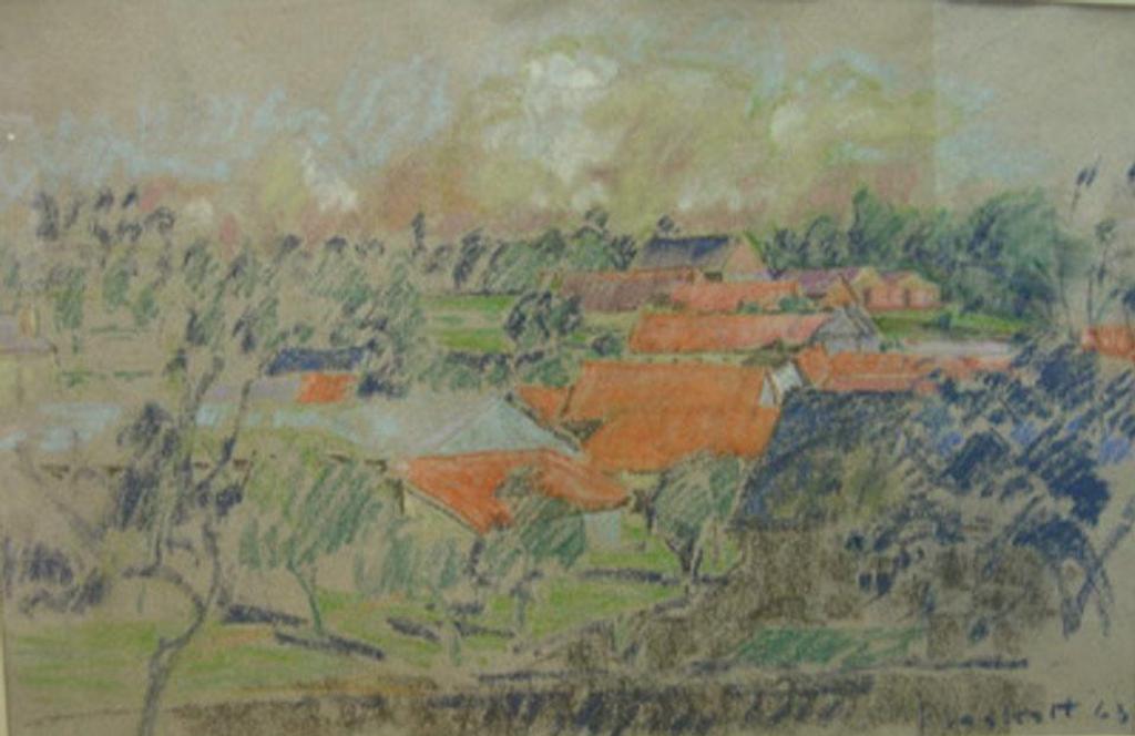 Joseph (Joe) Francis Plaskett (1918-2014) - Rooftops