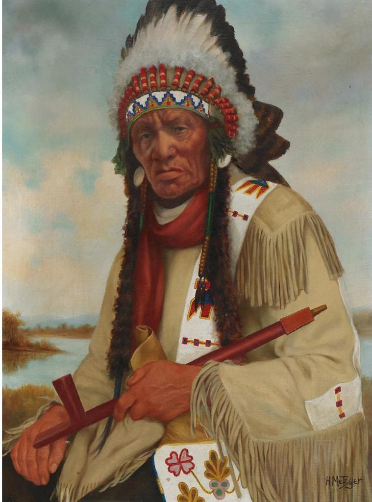 Father Henry Metzger (1877-1949) - Chief Muskeg, File Hills Reserve