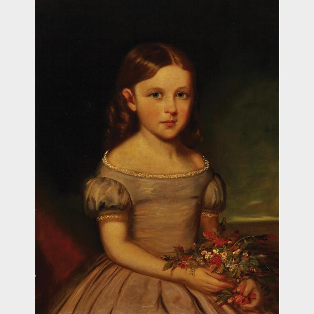 Robert Reginald Whale (1805-1887) - Portrait Of Ellen Whale (The Artist’S Daughter)
