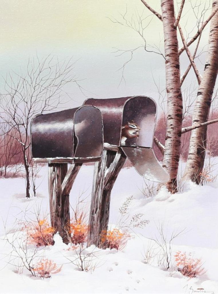 Victor Santos (1934-2003) - Unexpected Guest