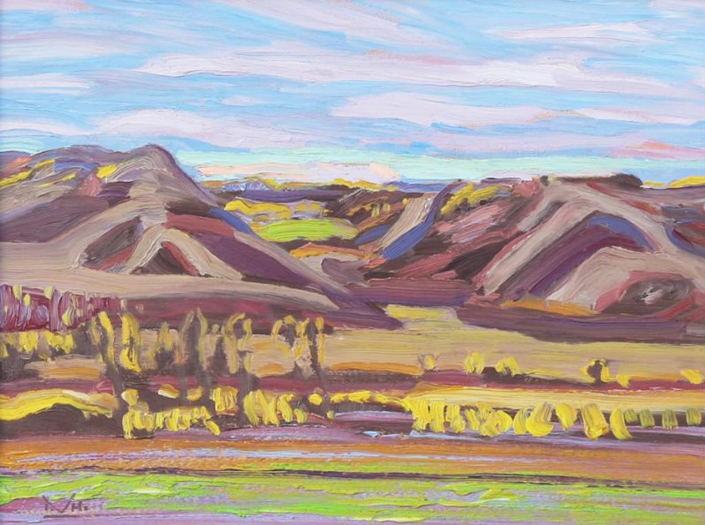 Illingworth Holey (Buck) Kerr (1905-1989) - Big Ravine, Kennel, Quappelle Valley; 1974