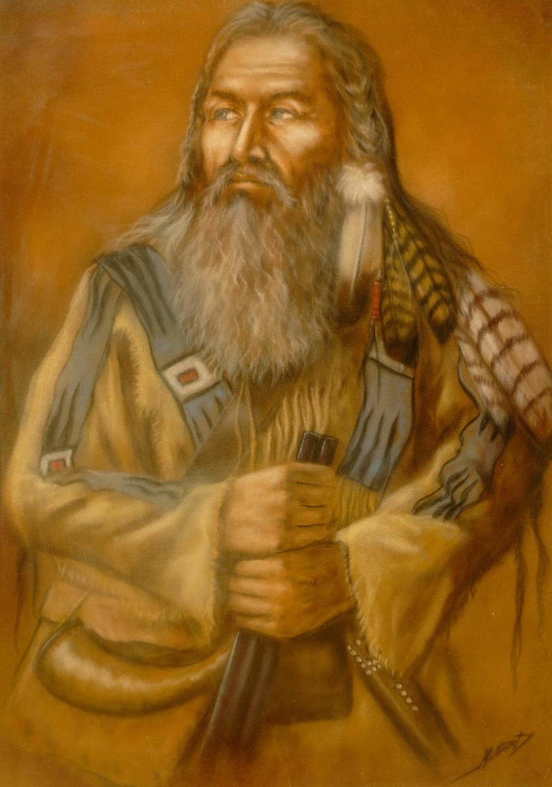 Bob Millard (1947-2014) - Untitled - Portrait of a Man