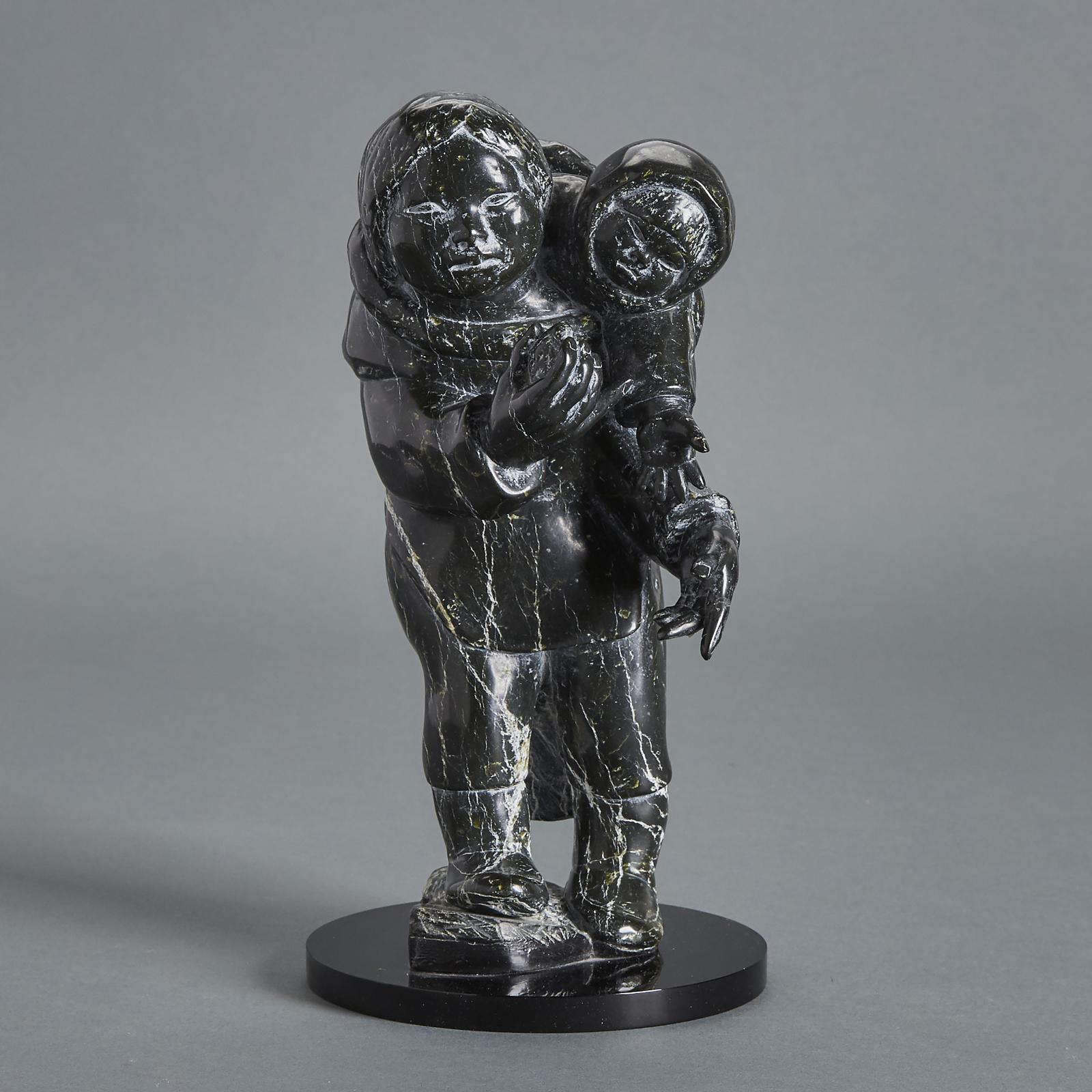 Henry Evaluardjuk (1923-2007) - Mother Feeding Her Child