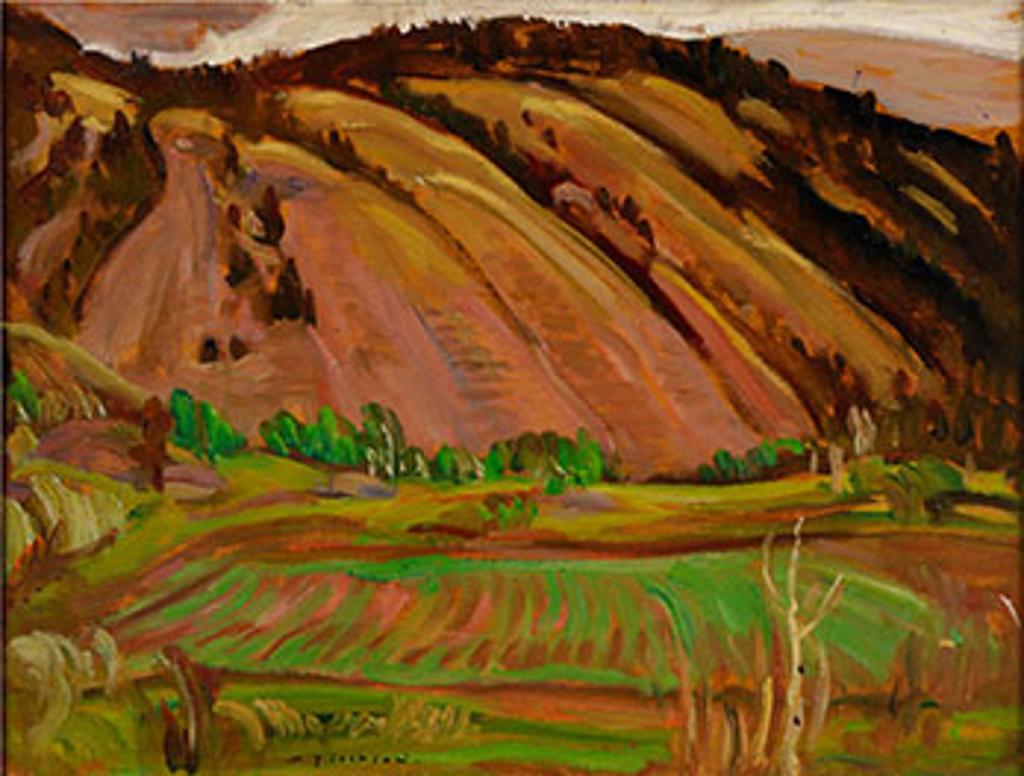 Alexander Young (A. Y.) Jackson (1882-1974) - Caribou Country / Ranch on the Fraser River (verso)