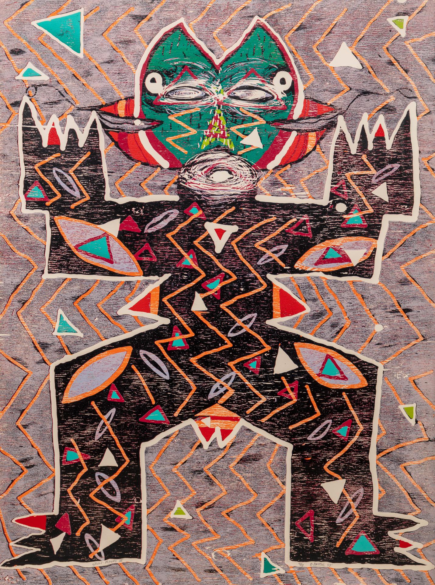 Bonnie Baxter (1946) - Spirit-Figure III, 1989