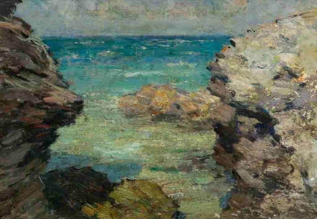 Attr Clark Greenwood Voorhees (1871-1933) - Untitled (Caribbean Coast)