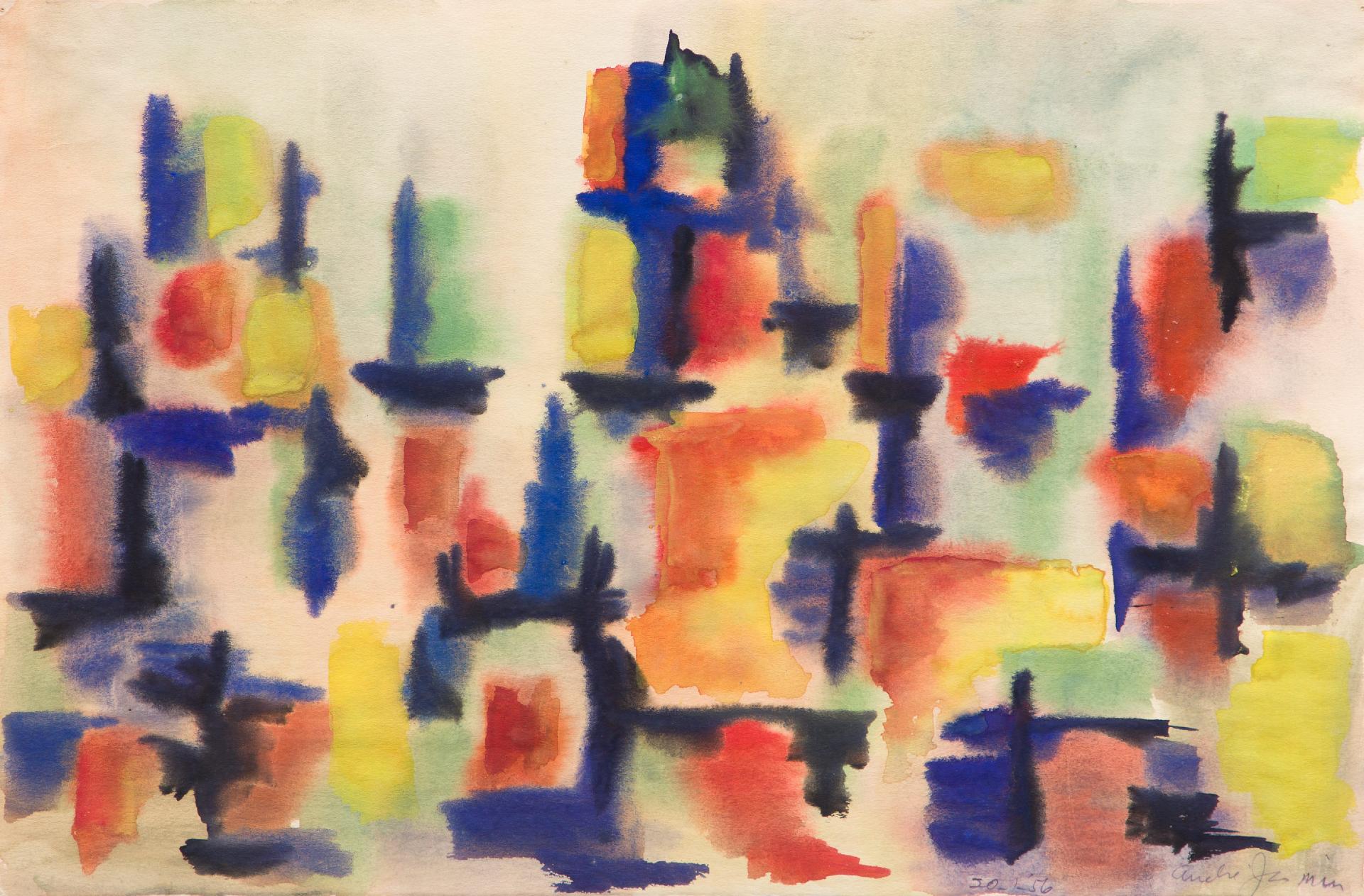 André Jasmin (1922-2020) - Sans titre / Untitled, 1956
