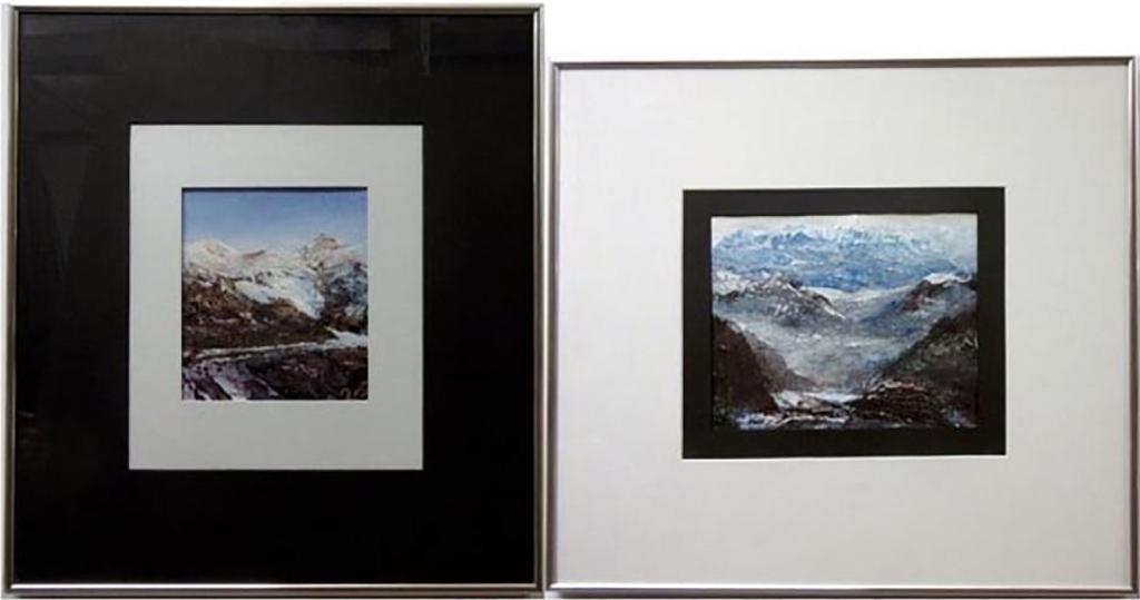 Kenneth H. Foster - Magic Mountain; Glacier Scene