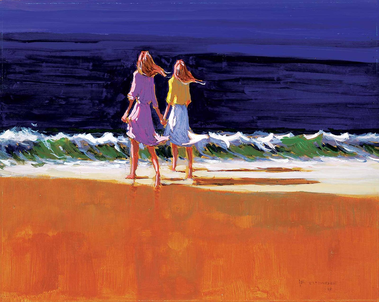Andre Bertounesque (1937-2005) - Laura and Annie