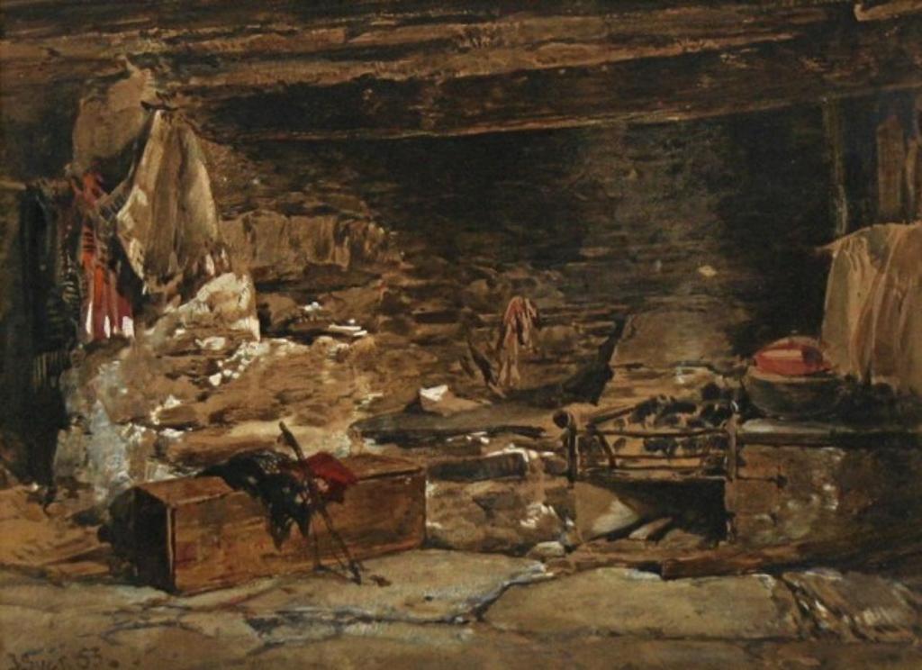 John Syer - Interrior or Cottage