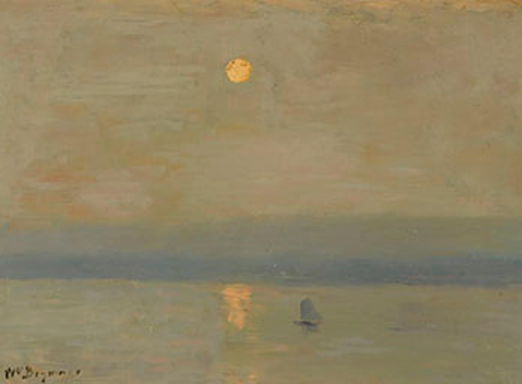 William Brymner (1855-1925) - Soleil couchant sur le Saguenay (03986)