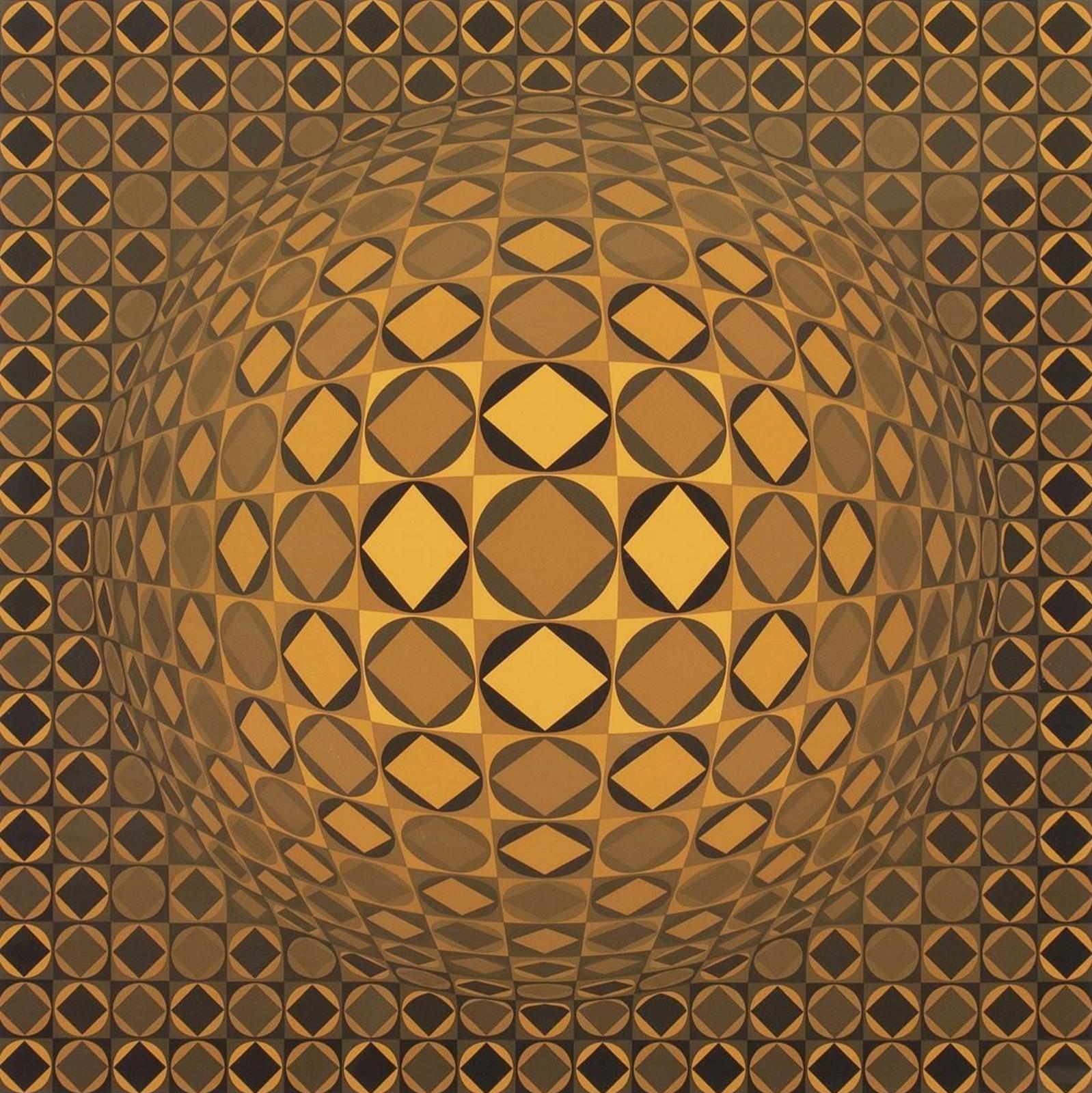 Victor Vasarely (1906-1997) - SANN; 1981