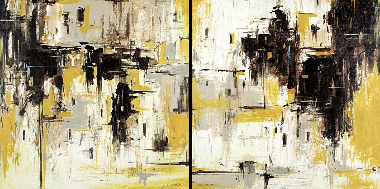 Mei Chang - Untitled - Earth Tonal Abstract