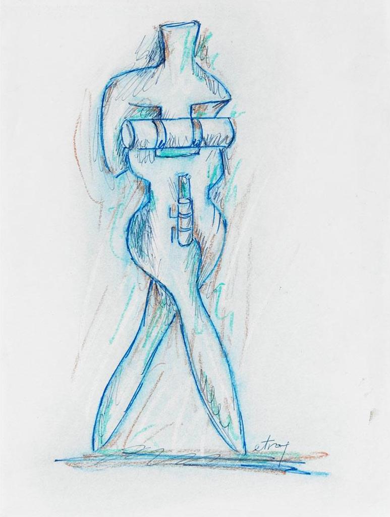 Sorel Etrog (1933-2014) - Sculpture Study