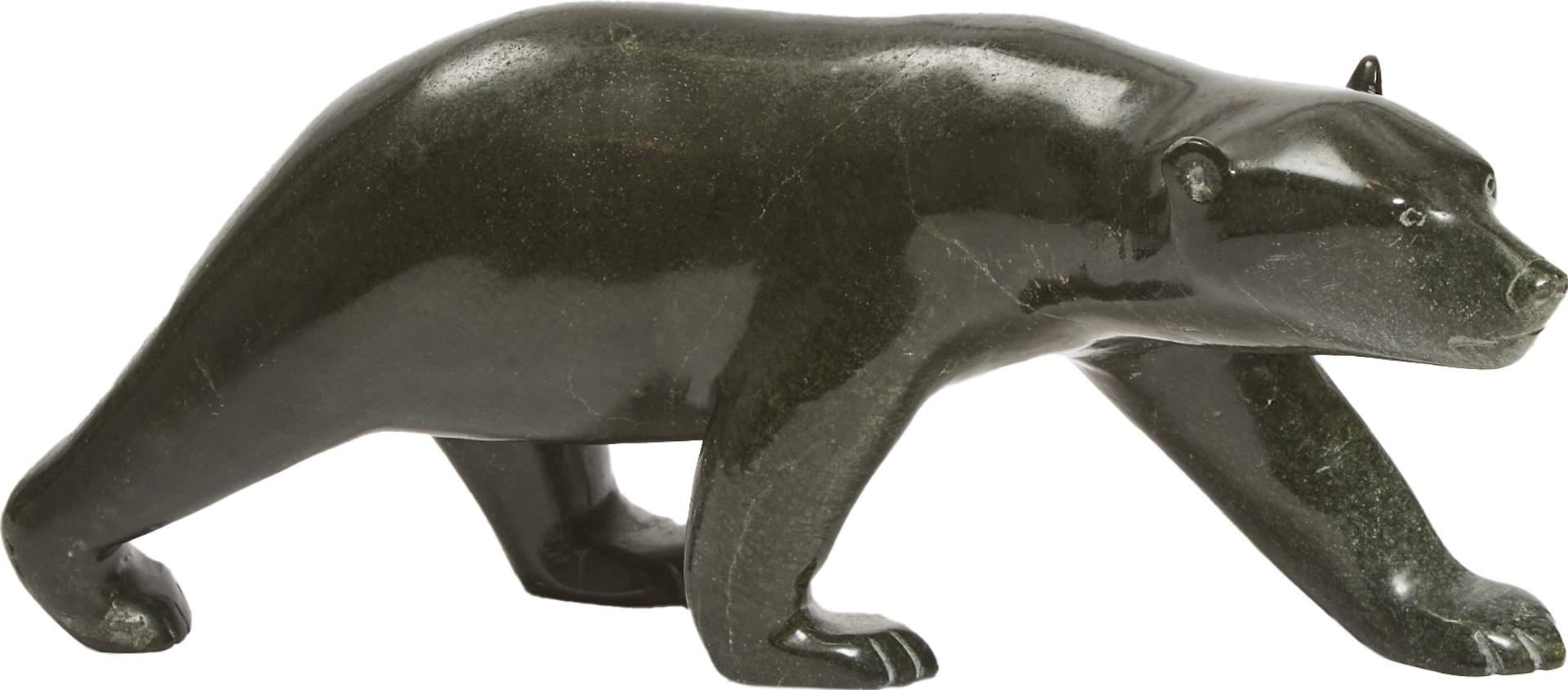 Henry Evaluardjuk (1923-2007) - Striding Bear, Ca. 1985