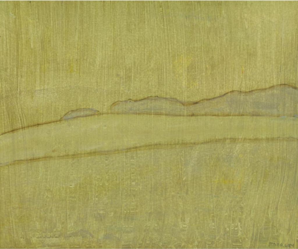 Barker Fairley (1887-1986) - Pql, Painy Day, 1978