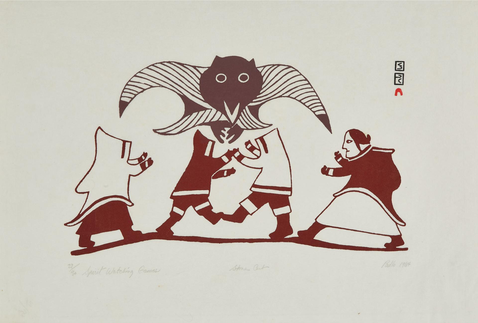 Pudlo Pudlat (1916-1992) - Spirit Watching Games