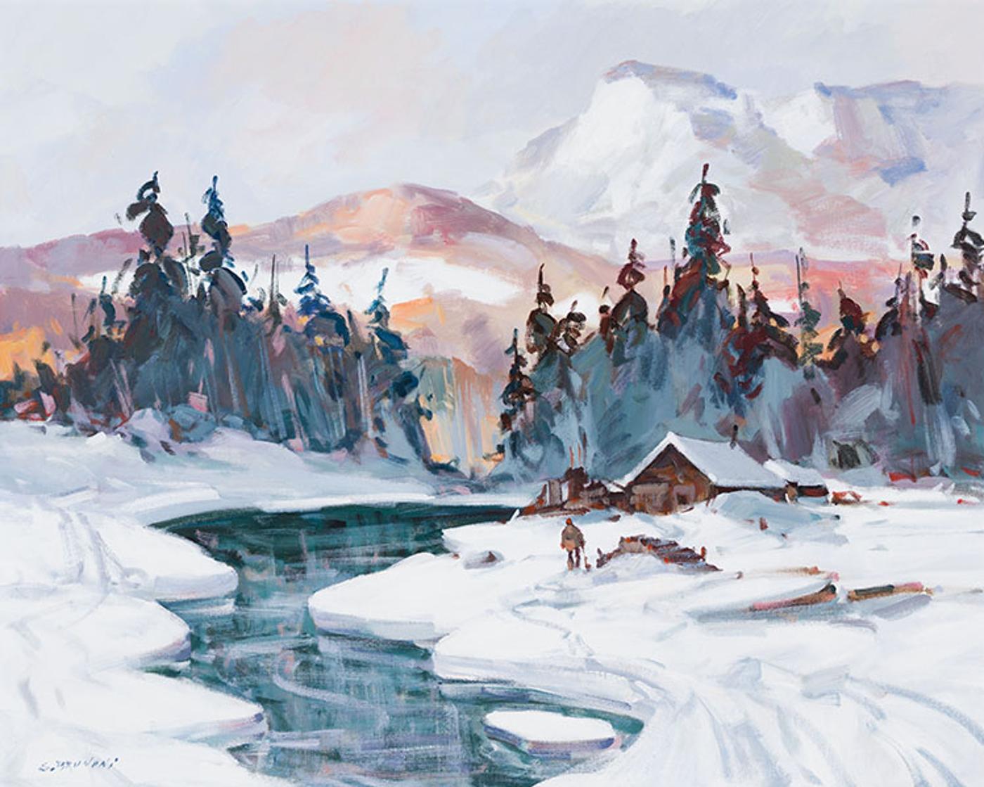 Serge Brunoni (1938-2020) - Le chalet