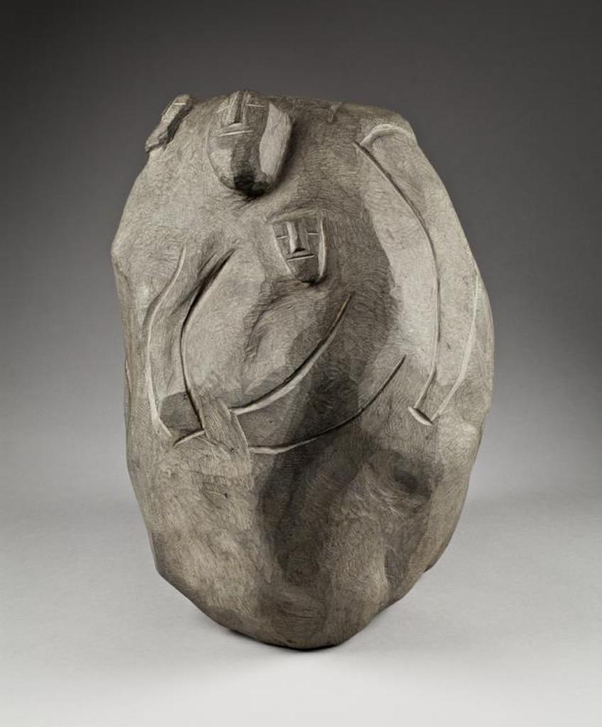Lucy Tasseor Tutsweetok (1934-2012) - Mother with Two Children