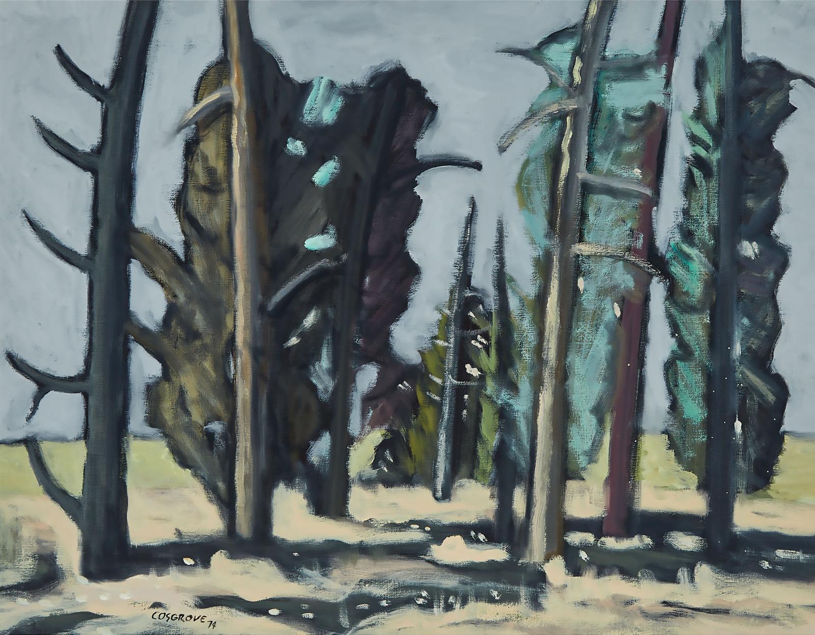 Stanley Morel Cosgrove (1911-2002) - Variation On A Tree, 1974
