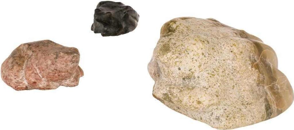 E.B. Cox (1914-2003) - THREE STONE FROGS