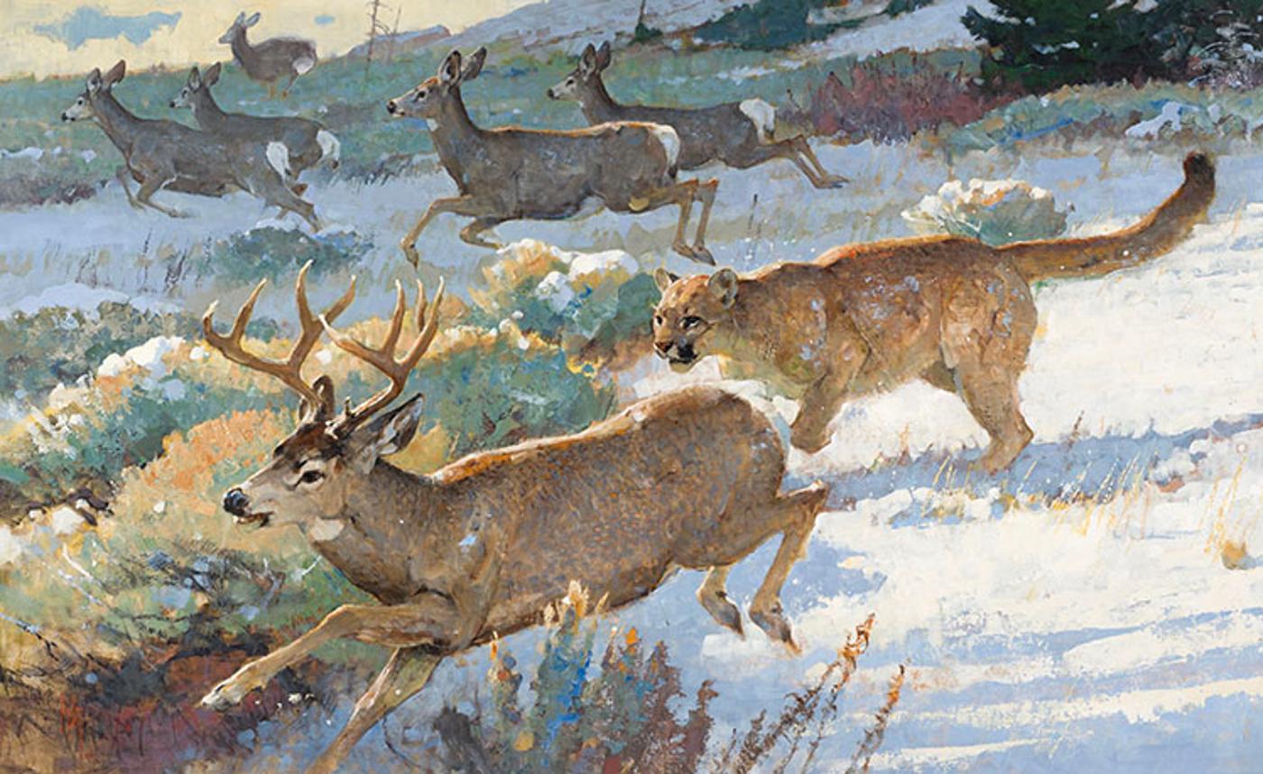 Robert Frederick Kuhn (1920-2007) - The Race Is to the Swift