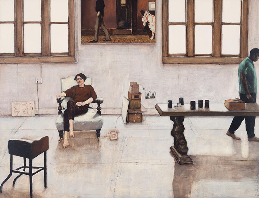 Rachel Berman (1947-2014) - Upon the Room's Silence I will Sew a Button