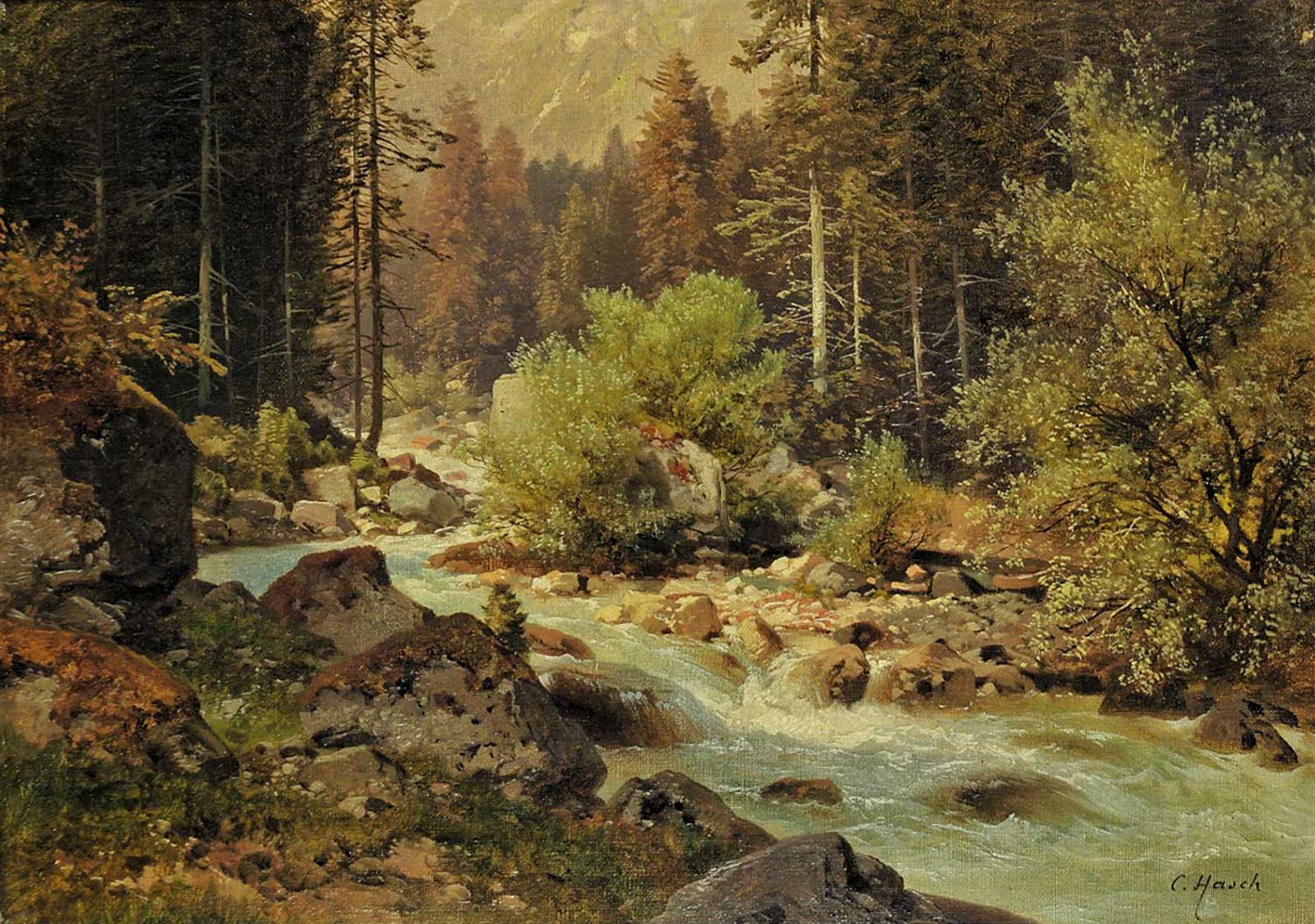 Carl Hasch - Untitled - Cool Mountain Stream