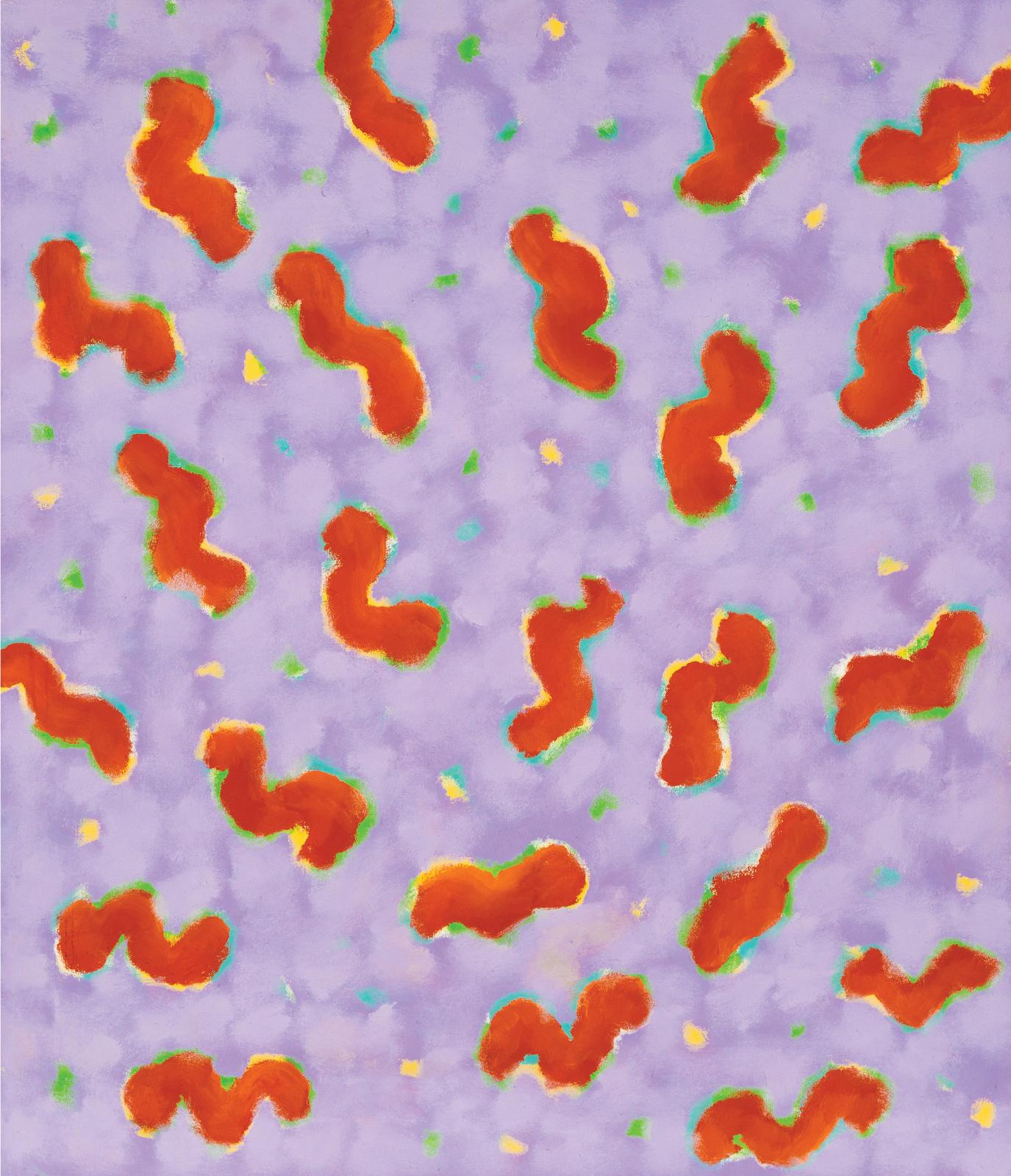 Gershon Iskowitz (1921-1988) - Orange Mauve-F