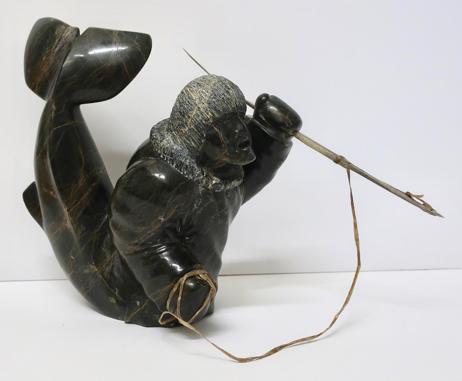 Qiatsuq Shaa (1971) - Sedna Hunter With Spear