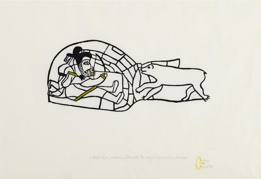 Janet Kigusiuq (1926-2005) - A Boy’S Eyes, A Man’S Strength
