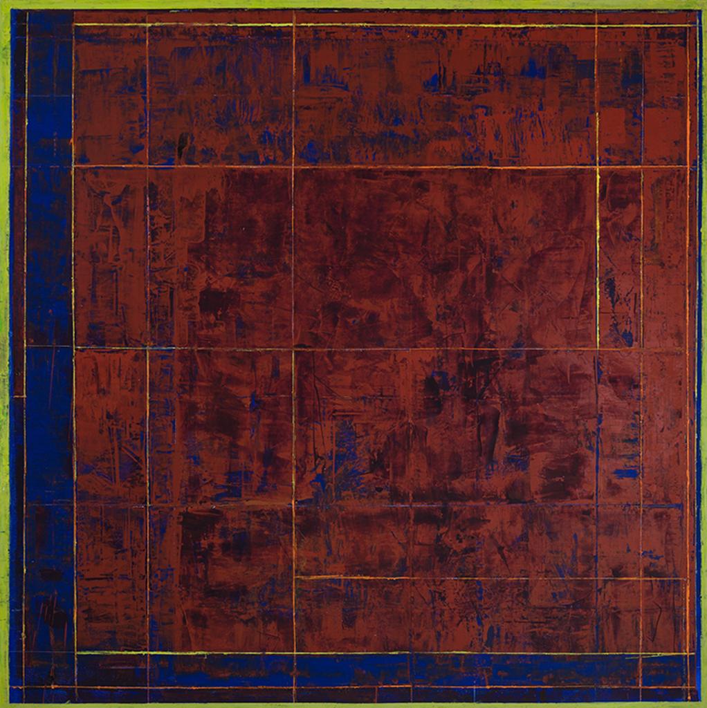 David Sorensen (1937-2011) - Rouge Indien (AC Grid Series, No. 4)