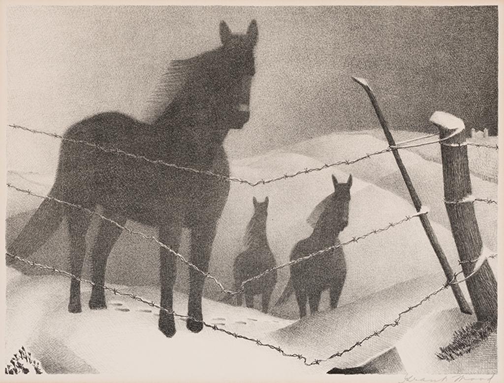 Grant Wood (1891-1942) - February