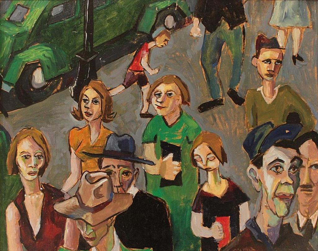 Al Colton (1921-2012) - Figures in the Street