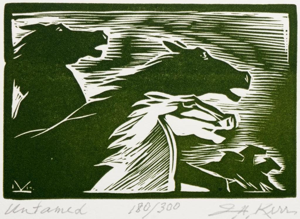 Illingworth Holey (Buck) Kerr (1905-1989) - Untamed