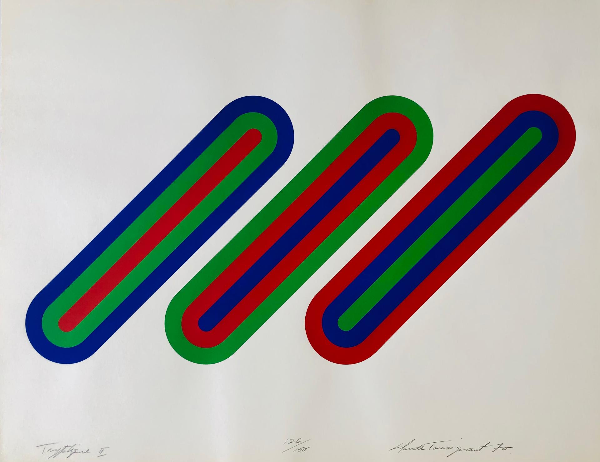 Claude Tousignant (1932) - Triptyque II, 1970