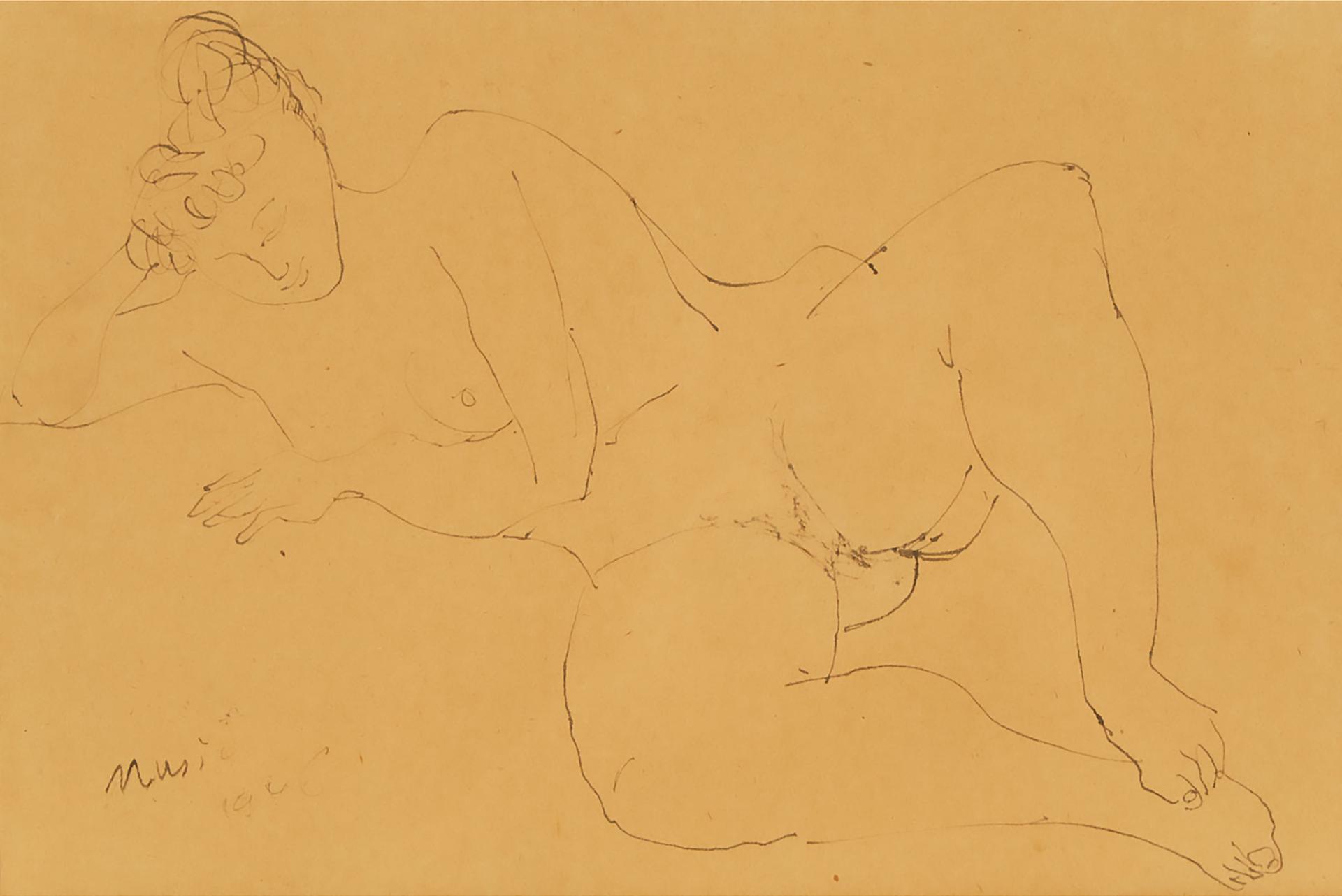 Zoran Antonio Mušič - NUDE, 1946