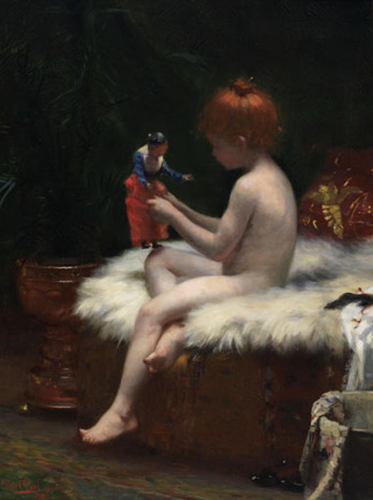 Paul Peel (1860-1892) - Awaiting the Bath