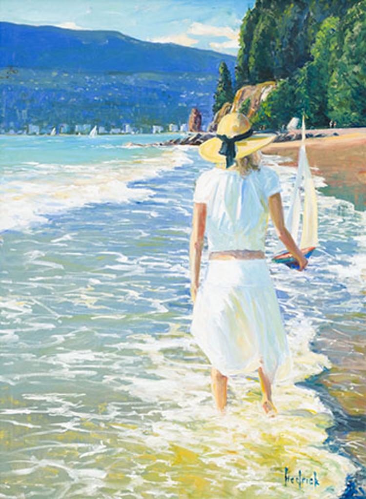 Ron Hedrick (1942) - Wader at Third Beach