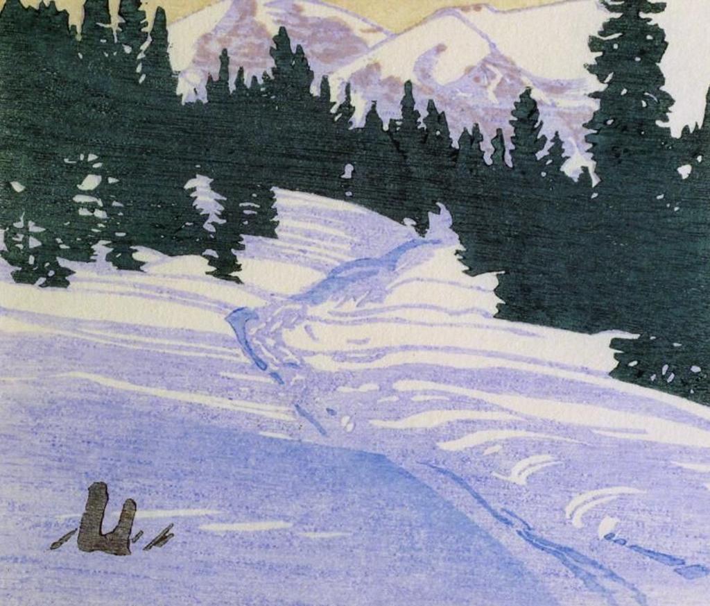 Walter Joseph (W.J.) Phillips (1884-1963) - Trail From Skoki; 1943