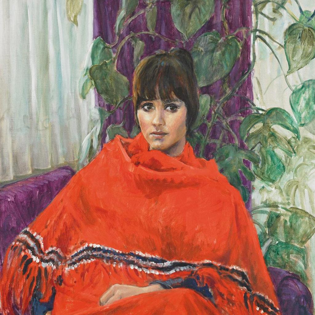 Joseph (Joe) Francis Plaskett (1918-2014) - Portrait Of A Woman